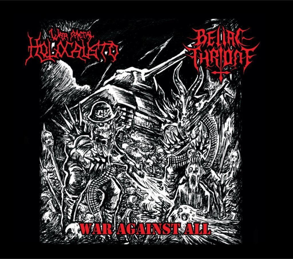 CD Holocausto War Metal / Belial Throne – War Against All (Digifile)