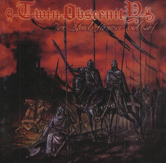 CD Twin Obscenity - For Blood, Honour And Soil