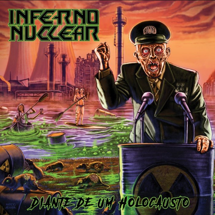 CD Inferno Nuclear - Diante De Um Holocausto (Pôster e Slipcase)