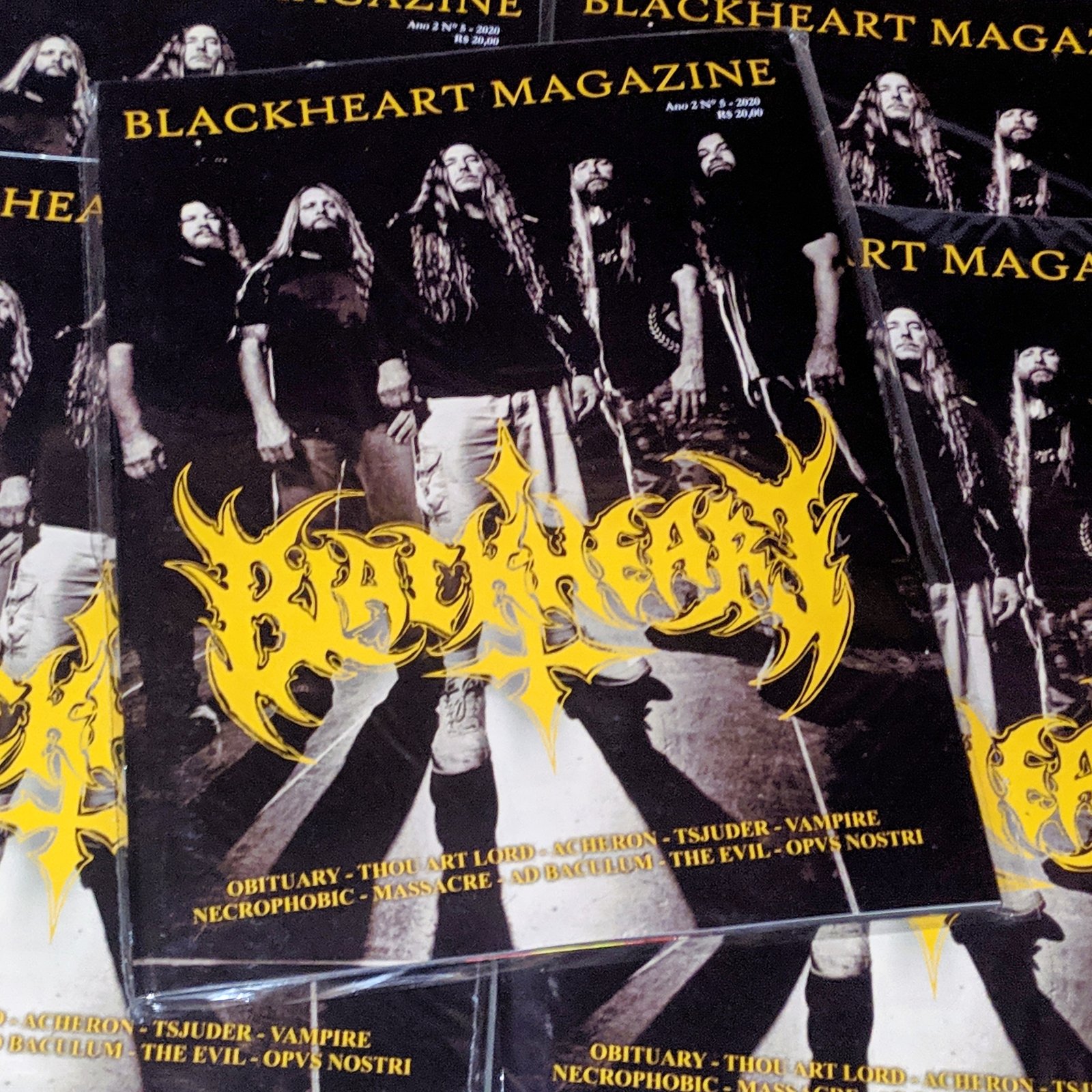 Revista BlackHeart Magazine Nº 5 - Obituary (2020)