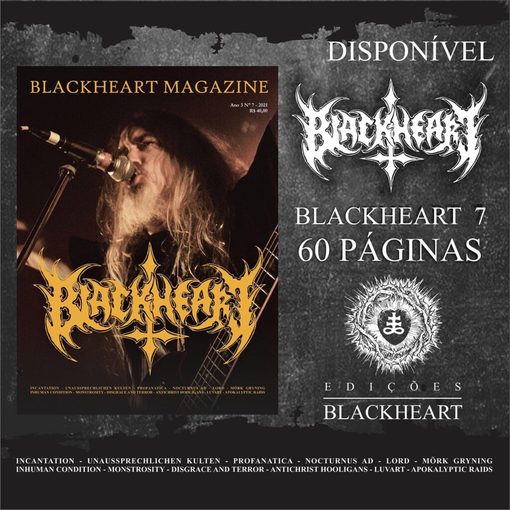 Revista BlackHeart Magazine Nº 7 - Incantation (2021)