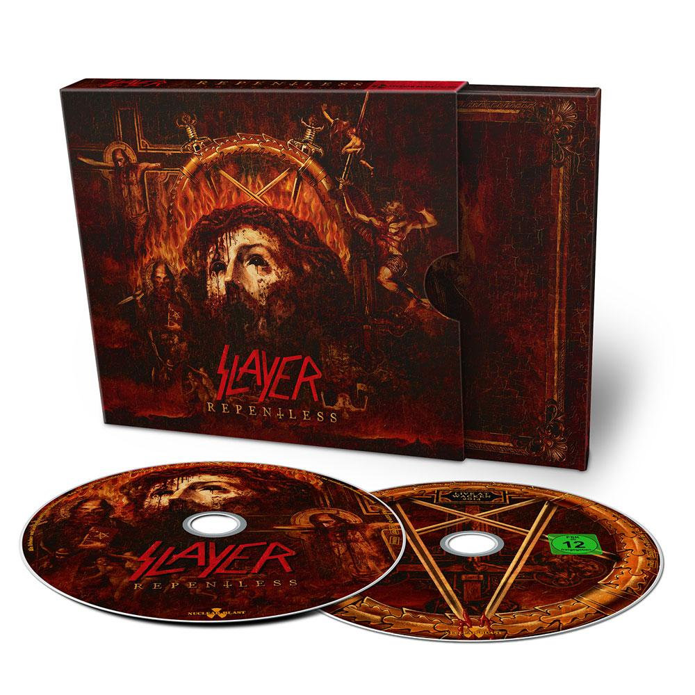 CD Slayer - Repentless (CD+DVD Digipack Cruz Invertida)