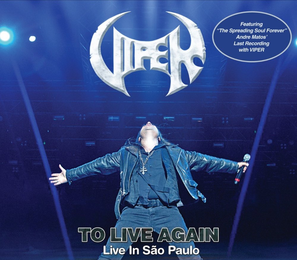 CD Viper - To Live Again - Live In São Paulo (Slipcase)
