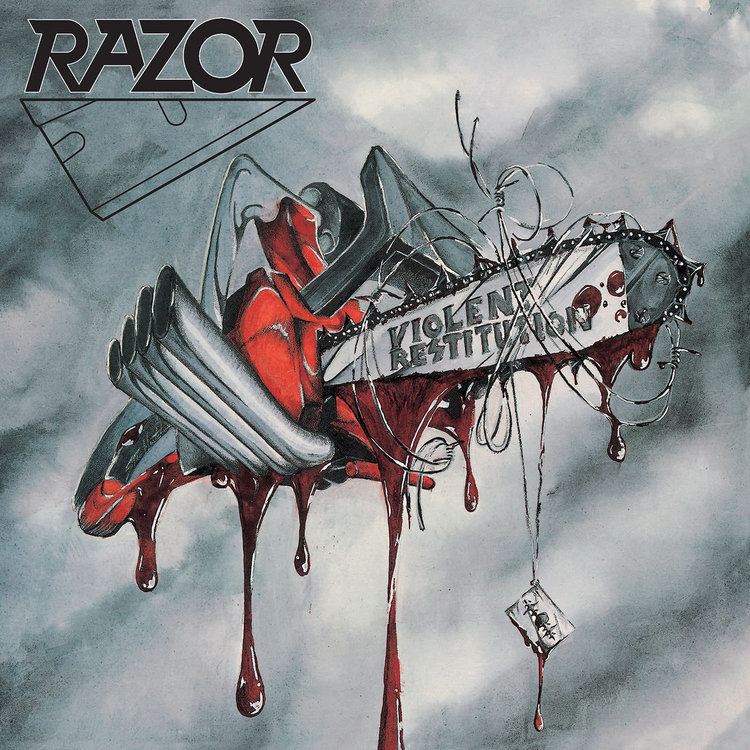CD Razor - Violent Restitution (Bônus e Slipcase)