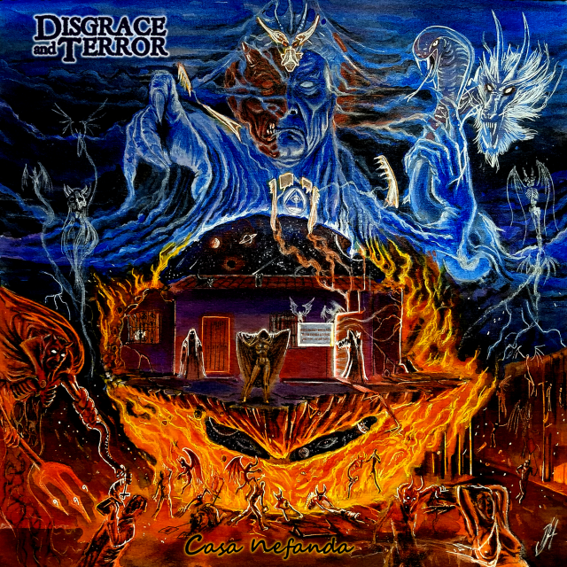 CD Disgrace And Terror - Casa Nefanda (Digipack c/ bônus)