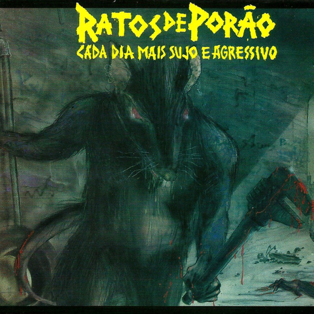 CD Ratos De Porão - Cada Dia Mais Sujo e Agressivo (bônus e Slipcase)