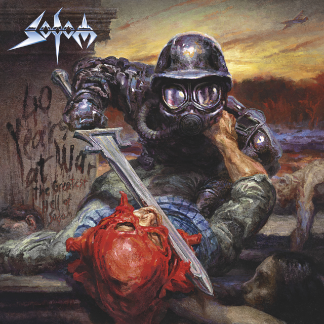 CD Sodom - 40 Years at War - The Greatest Hell of Sodom (Acrílico c/ Slipcase) 2022