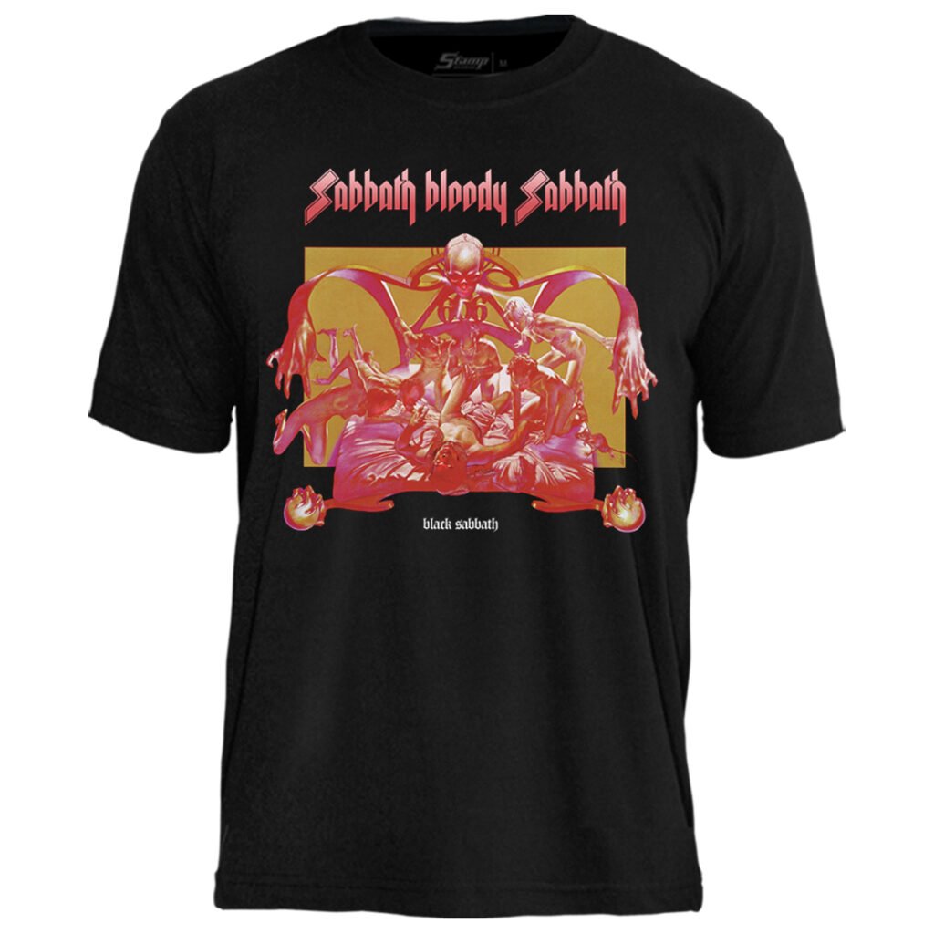 Camiseta Oficial Black Sabbath - Sabbath Bloody Sabbath