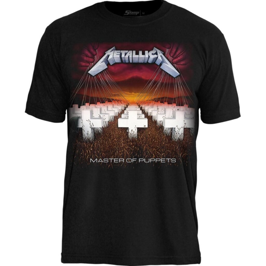 Camiseta Oficial Metallica - Master of Puppets