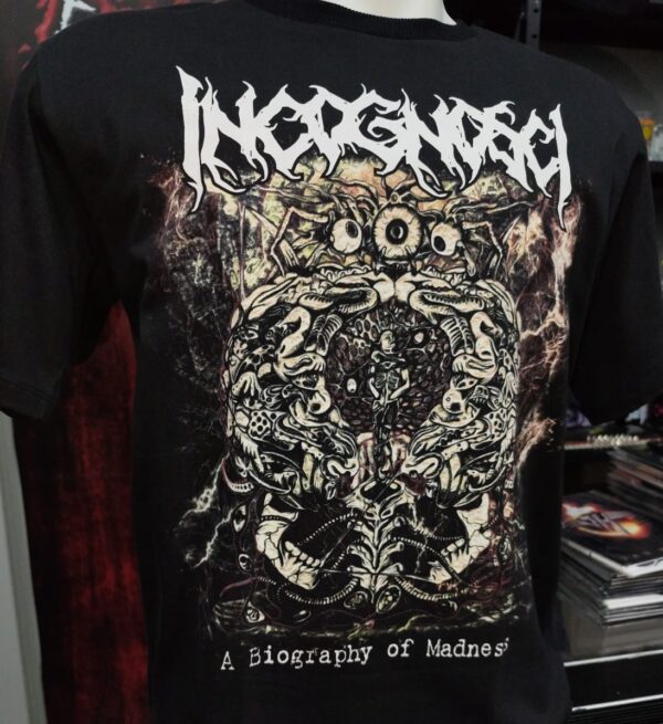 Camiseta Oficial IncognoscI - A Biography Of Madness - Image 3