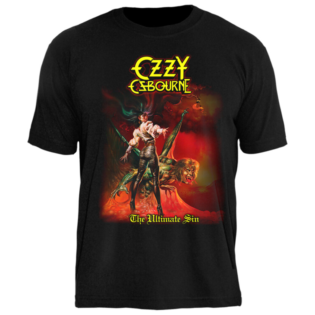Camiseta Oficial Ozzy Osbourne - The Ultimate Sin