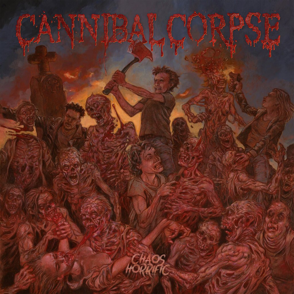 CD Cannibal Corpse - Chaos Horrific (Novo álbum 2023) Slipcase