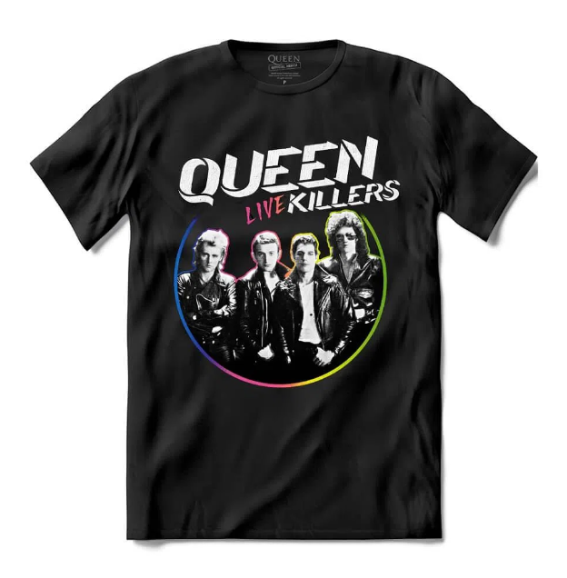 Camiseta Oficial Queen - Killers Live Queen