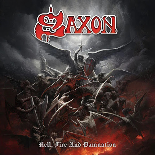 CD Saxon - Hell, Fire And Damnation (Novo álbum 2024) Digipack