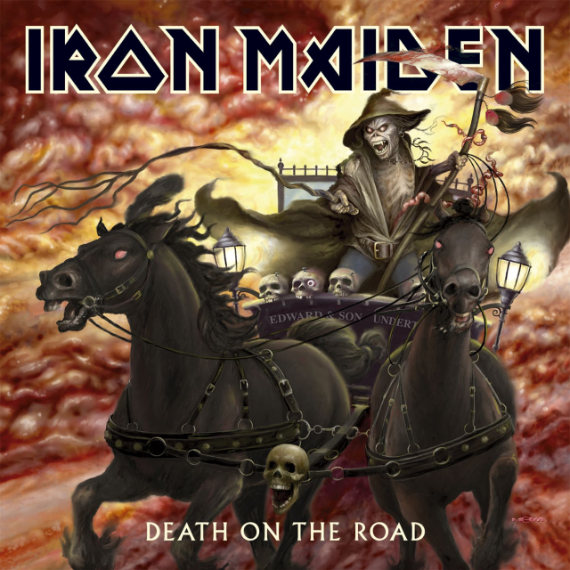 CD Iron Maiden - Death On The Road (Duplo) Acrílico Fora de Catálogo