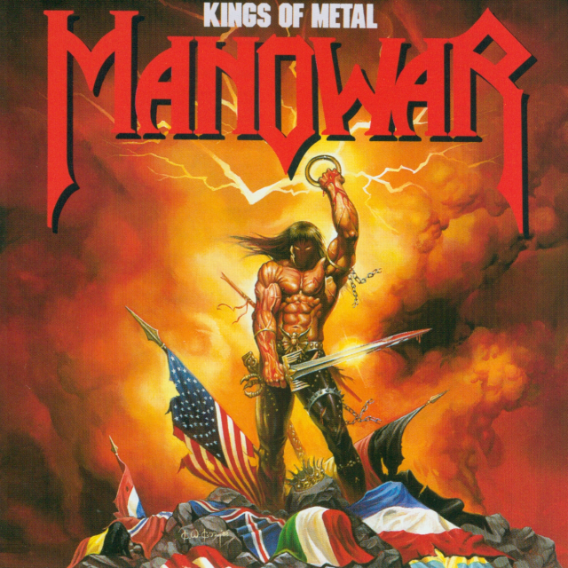 CD Manowar - Kings of Metal (Bônus e Slipcase) 2024