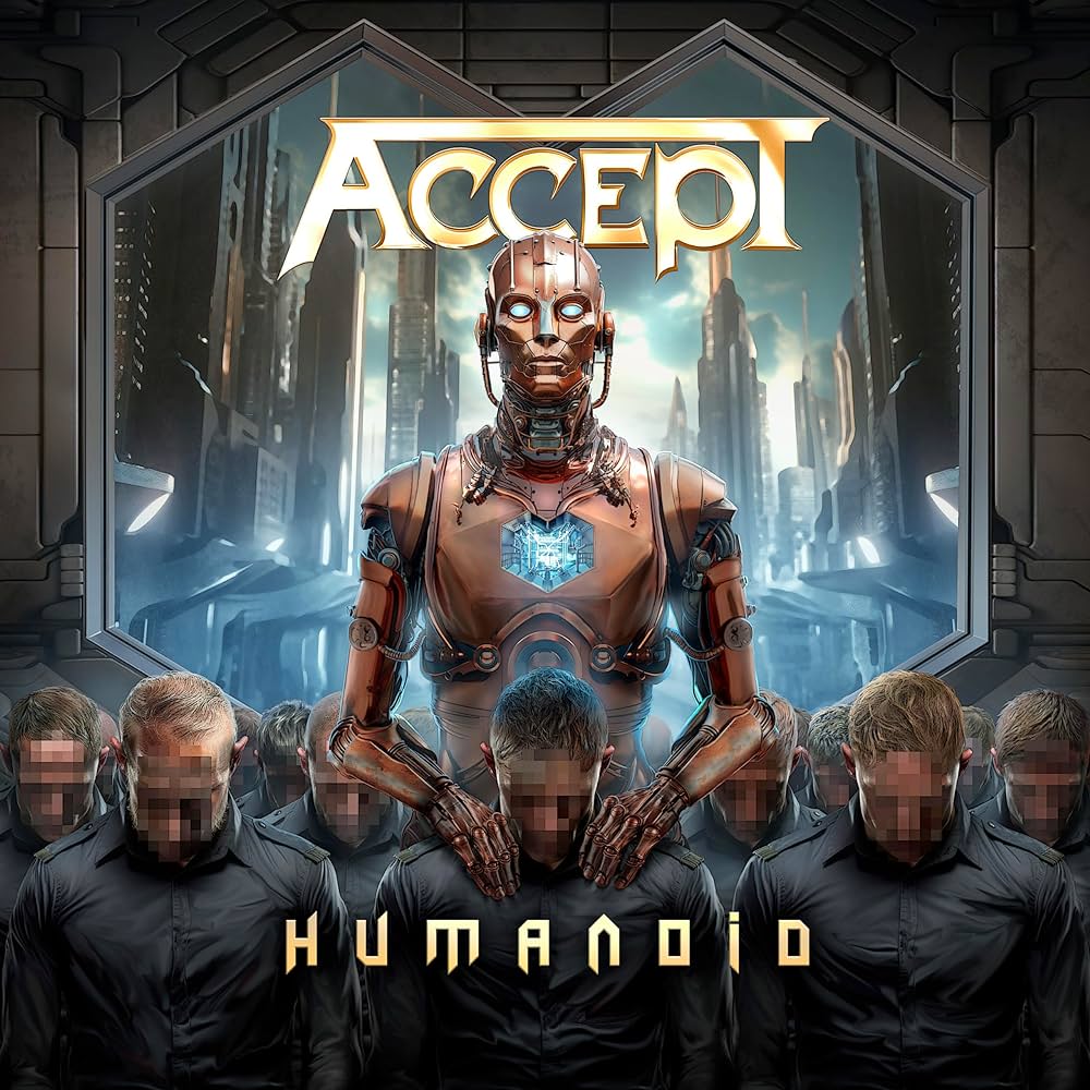 PRÉ VENDA CD Accept - Humanoid (Pôster e Slipcase) Novo álbum 2024