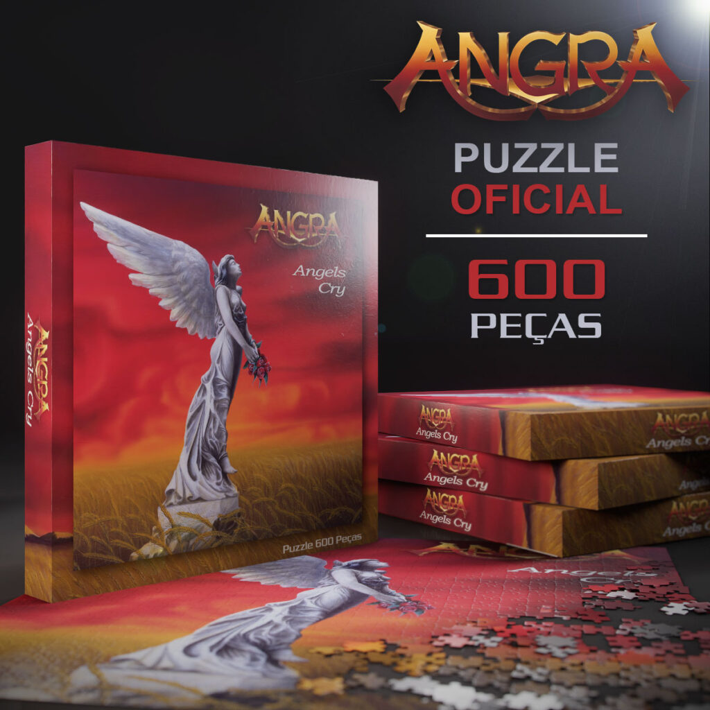Quebra Cabeça Oficial ANGRA - Angels Cry (Puzzle) 600 peças