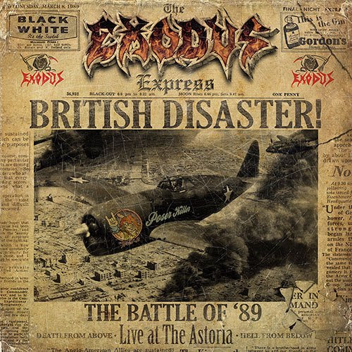 CD Exodus - The Battle Of 89 - Live At The Astoria