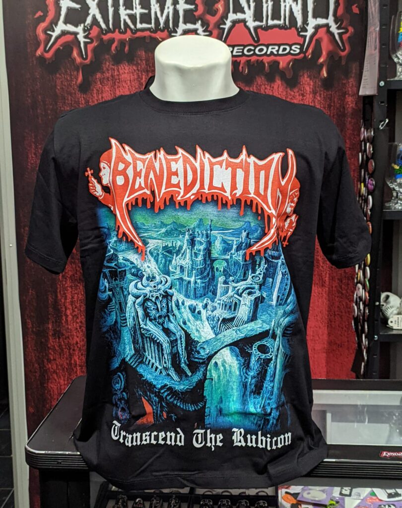 Camiseta Benediction - Transcend the Rubicon - Brutal Wear