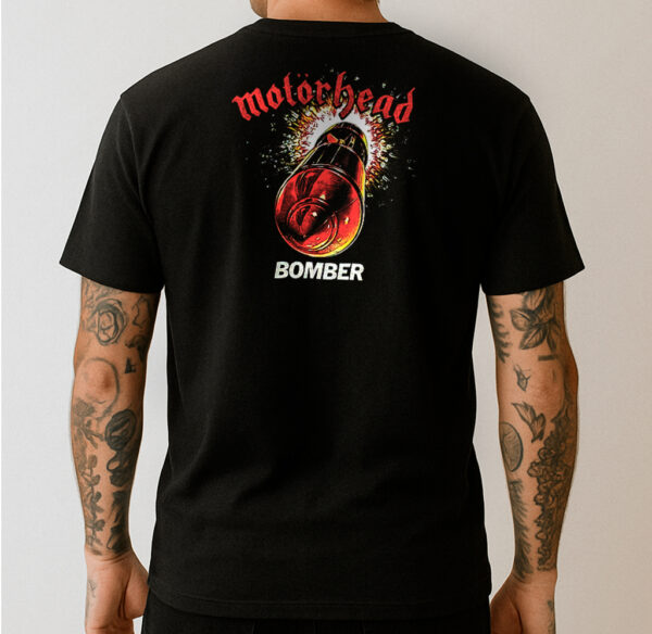 Camiseta Oficial Motörhead - Bomber (Frente e Costas) - Imagem 2
