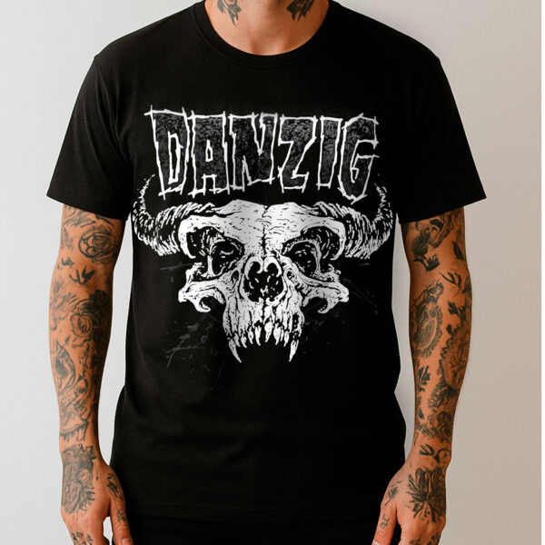 Camiseta Danzig - Logo Caveira - Brutal Wear