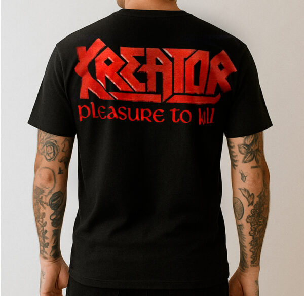 Camiseta Kreator - Pleasure to Kill - Brutal Wear - Imagem 3
