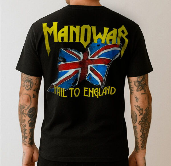 Camiseta Manowar - Hail to England - Brutal Wear - Imagem 3
