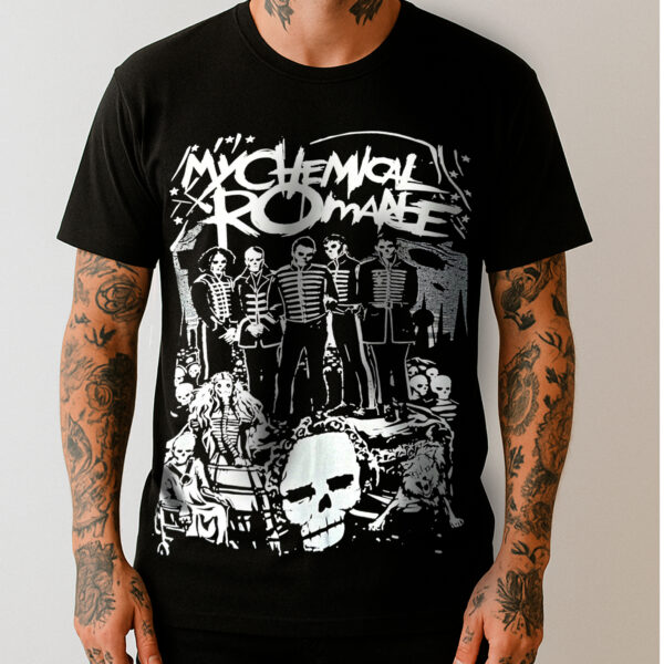 Camiseta My Chemical Romance - The Black Parade Banda - Brutal Wear