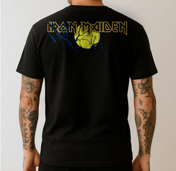 Camiseta Oficial Iron Maiden - Fear of the Dark (Frente e Costas) - Imagem 2