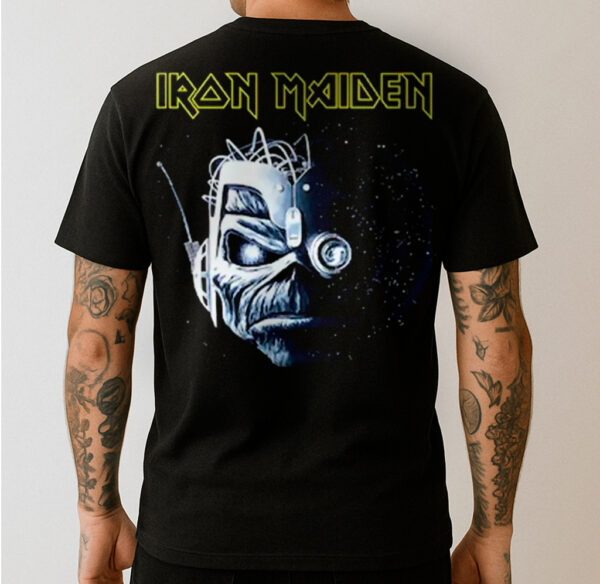 Camiseta Oficial Iron Maiden - Somewhere in Time (Frente e Costas) - Imagem 2