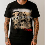 Camiseta Oficial - System Of A Down - Toxycity - Frente e Costas