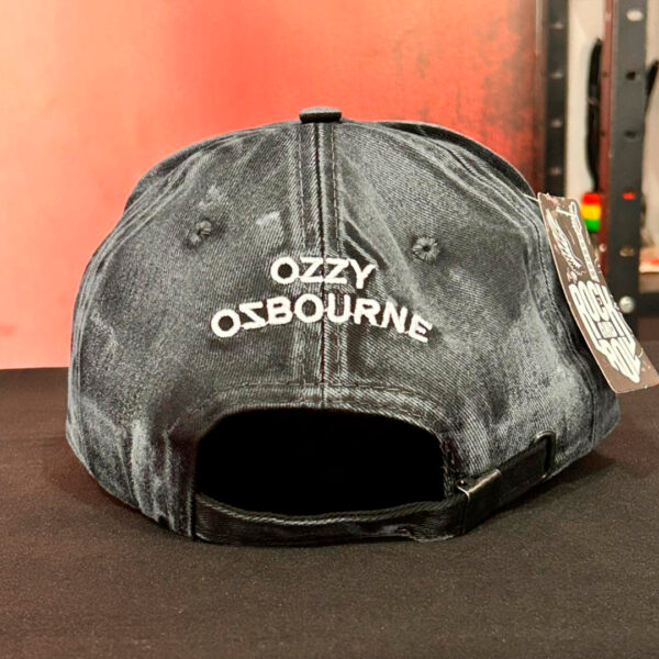Boné Bordado Estonado - Ozzy Osbourne - Imagem 4