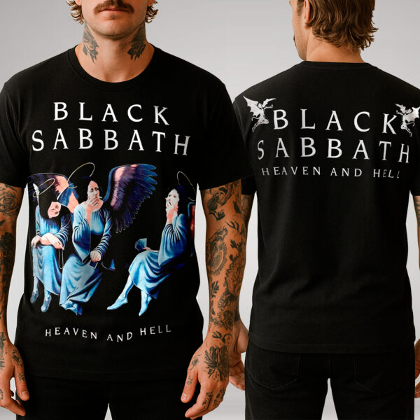 Camiseta Black Sabbath - Heaven and Hell - Brutal Wear