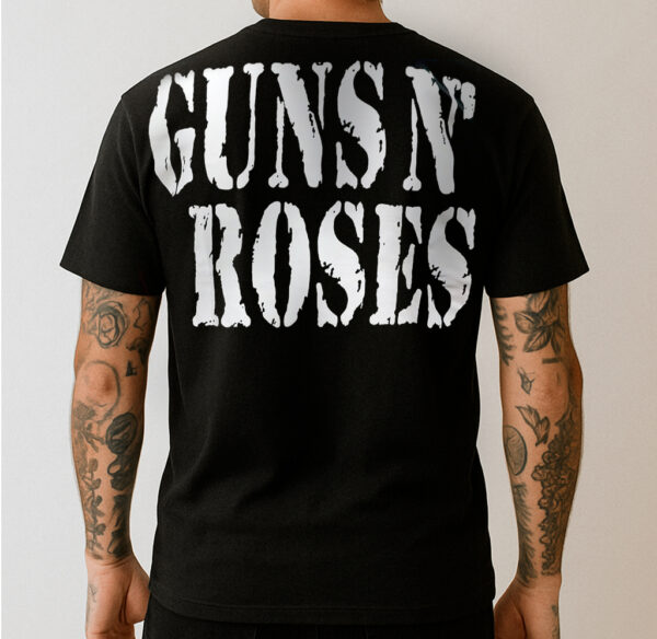 Camiseta Guns N Roses - Logo Caveira - Brutal Wear - Imagem 2