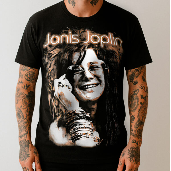 Camiseta Janis Joplin - Brutal Wear