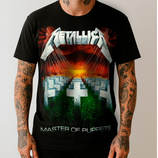 Camiseta Metallica - Master Of Puppets - Brutal Wear - Imagem 2