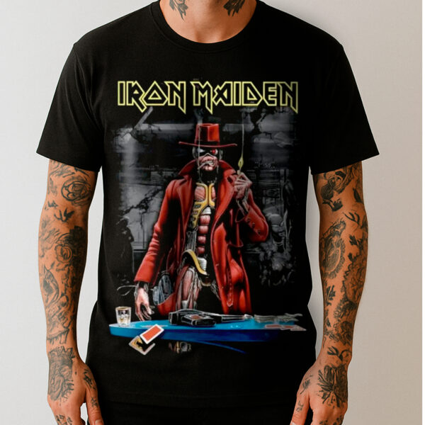Camiseta Oficial Iron Maiden - Stranger In A Strange Land (Frente e Costas)