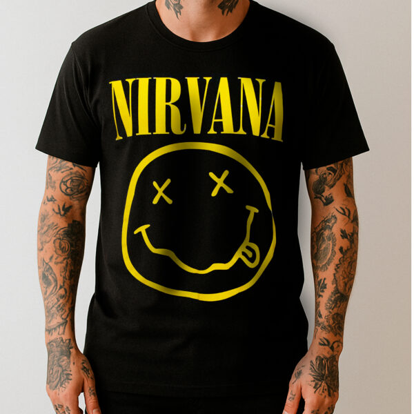 Camiseta Nirvana - Smile - Brutal Wear
