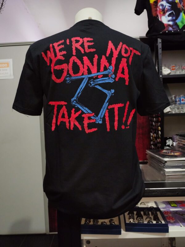 Camiseta Oficial Twisted Sister - We’re Not Gonna Take It (Frente e Costas) - Image 2