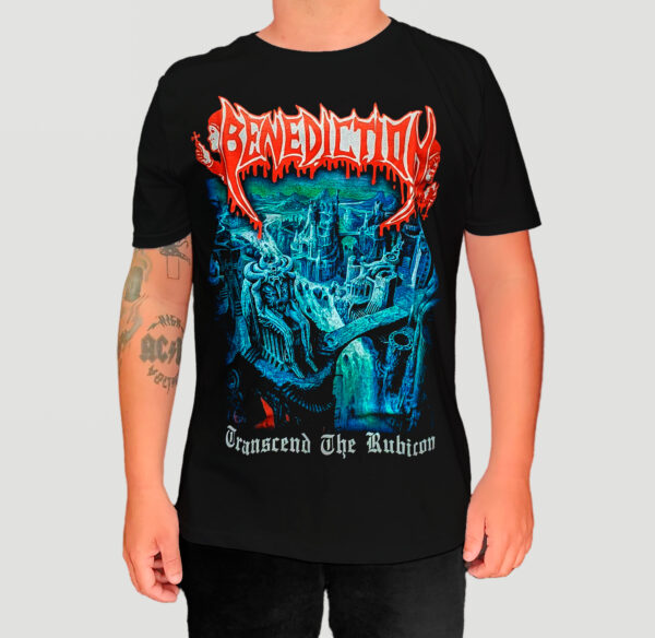 Camiseta Benediction - Transcend the Rubicon - Brutal Wear