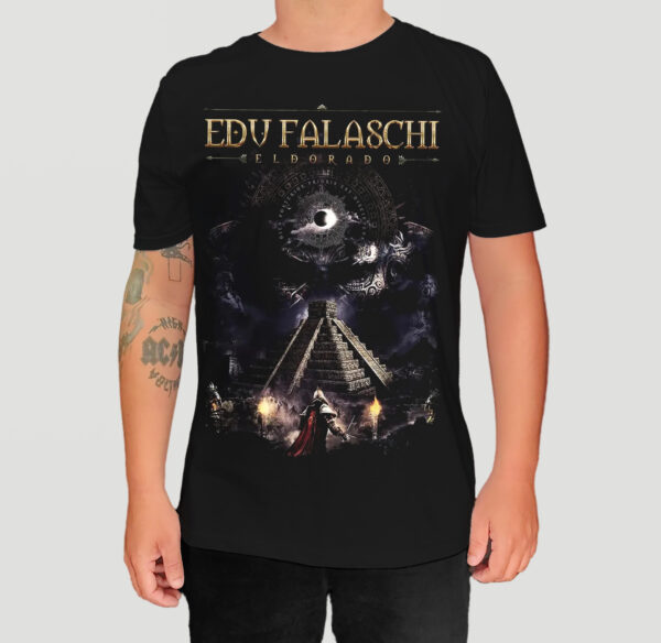 Camiseta Oficial Edu Falaschi - Eldorado (Frente e Costas)