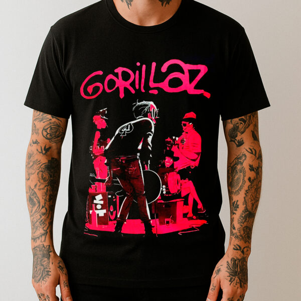 Camiseta Gorillaz - Bomber