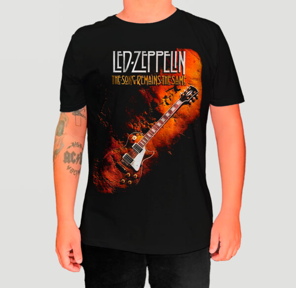 Camiseta Led Zeppelin - The Song Remains The Same - Bomber