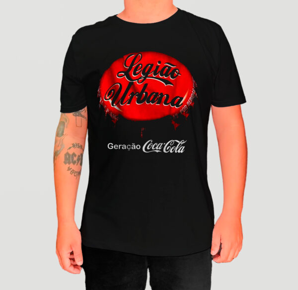 Camiseta Legião Urbana - Geração Coca-Cola - Bomber