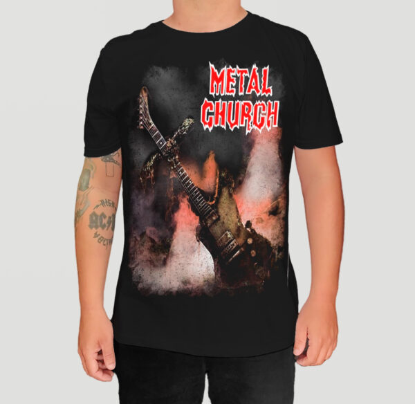 Camiseta Metal Church - Metal Church - Brutal Wear