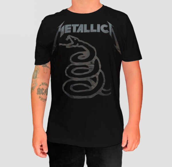 Camiseta Metallica - Black Album - Brutal Wear