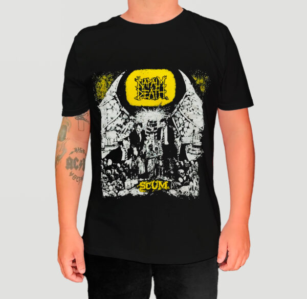 Camiseta Napalm Death - Scum - Brutal Wear