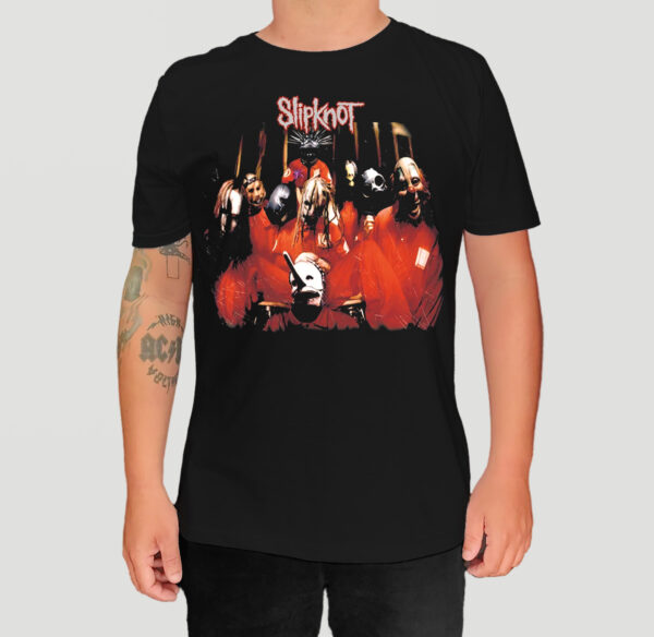 Camiseta Oficial Slipknot - Debut Album - Stamp