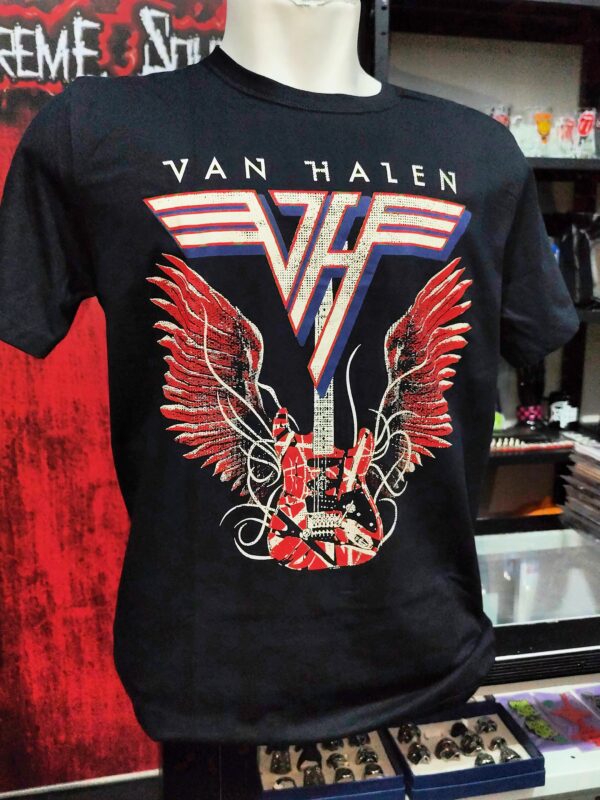 Camiseta Van Halen - Guitarra Frankstein - Bomber - Image 2